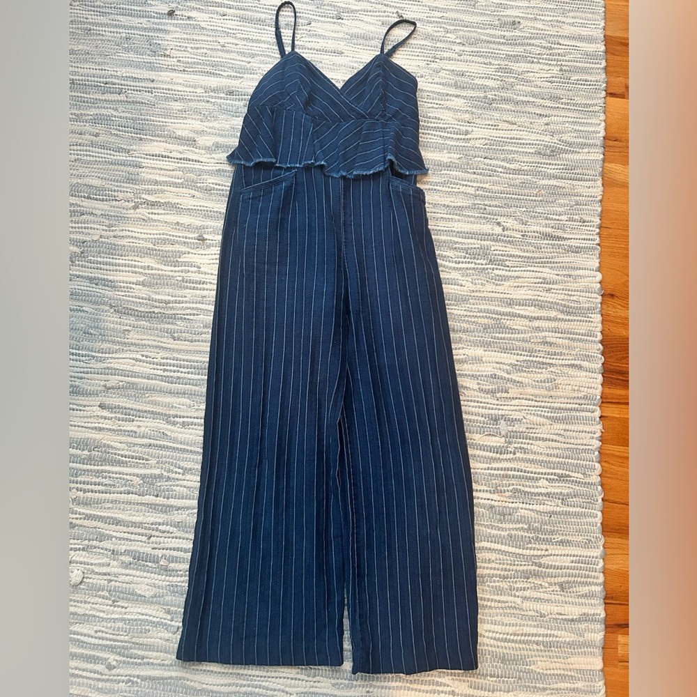 Anthropologie Denim Jumpsuit